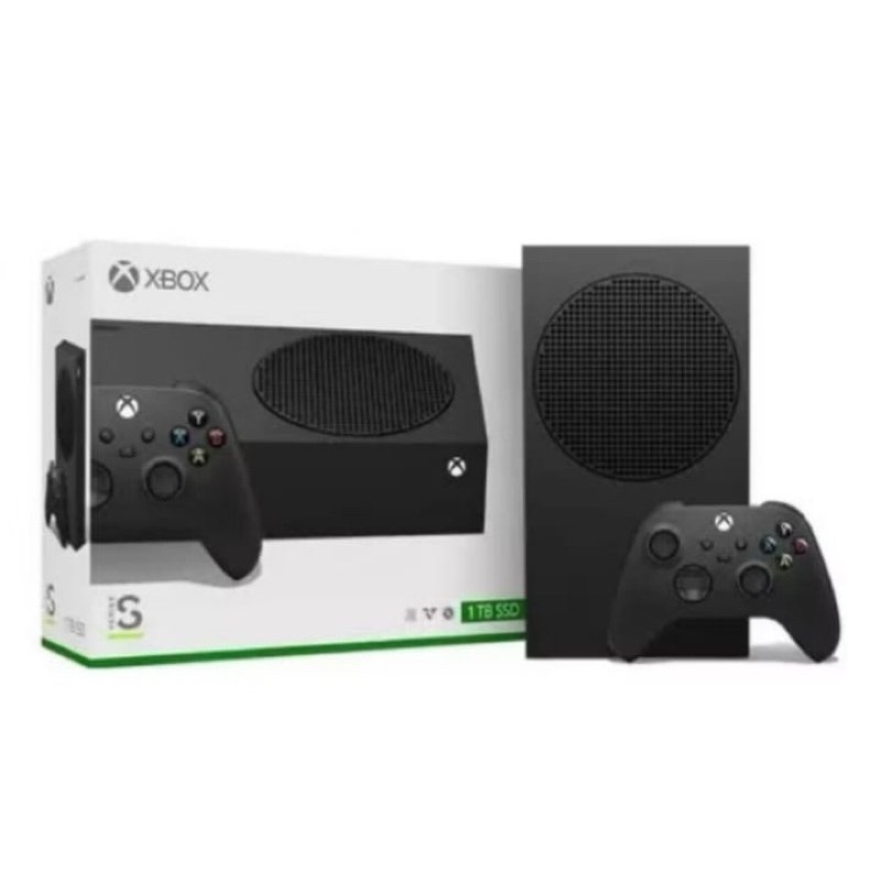 Console Microsoft Xbox Série S 1TB Carbon Black Novo Lacrado